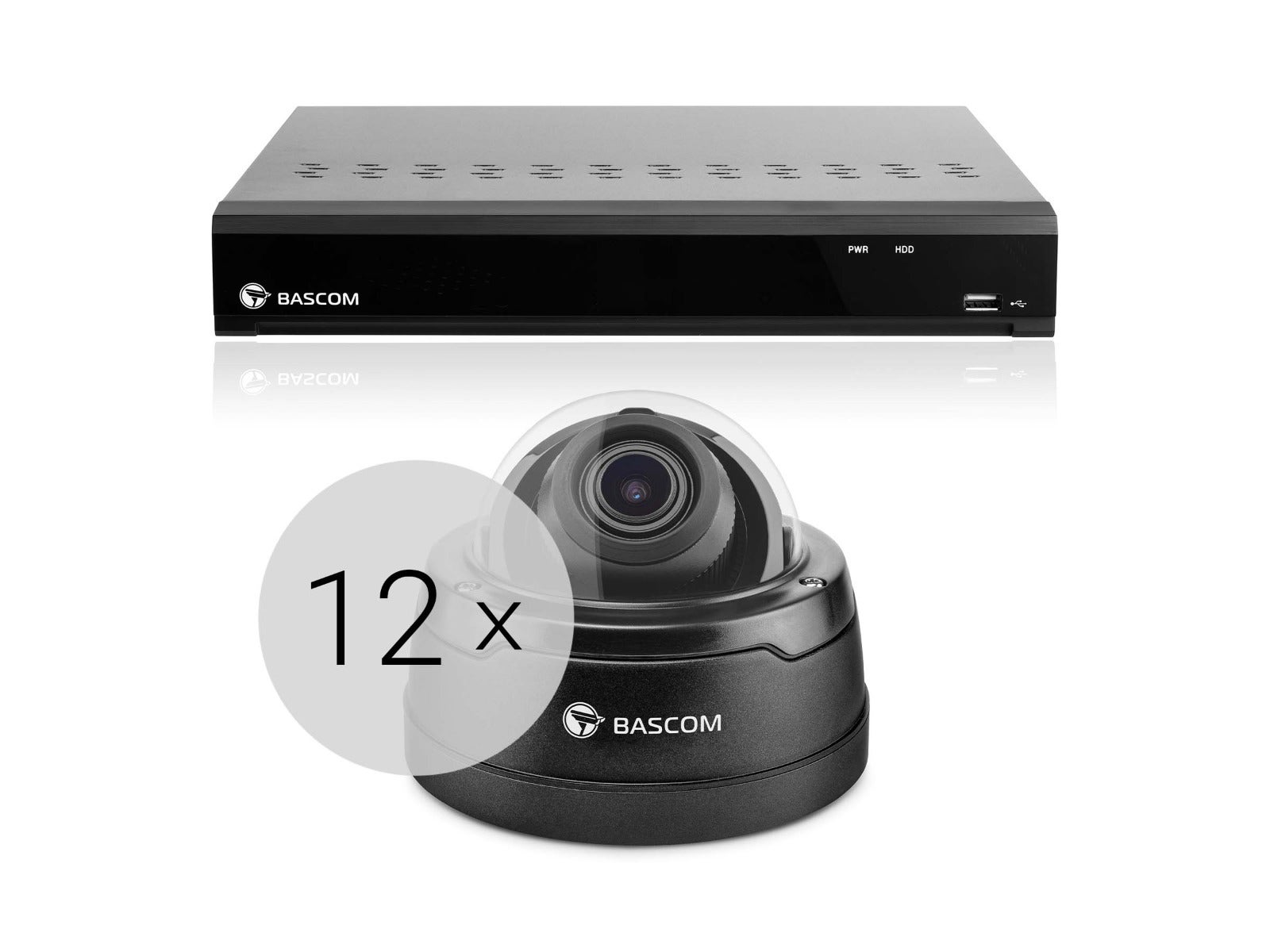 Kabelloses 12-Dome-System PRO