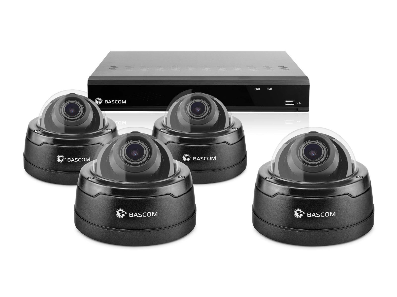 Kabelloses 4-Dome-System PRO